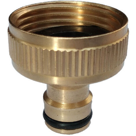 2 Pièces Connect De Robinet De Jardin,3/4 Pouces Tuyau Robinet mitig Connect Adaptat Connects de Tuyau d'arrosage Adapté Au Robinet De Tuyau d'Arrosage (Dents intéries) (1/5)