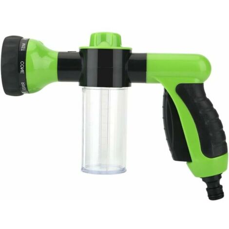 Pistolet à mousse haute pression multifonctionnel, jardin, (vert) (1/5)