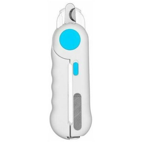 Coupe-ongles Bloodline LED pour animaux de compagnie, ciseaux à griffes de chat, coupe-ongles pour lapin, bleu