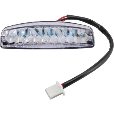 12V 3 Fils Frein Arriere Feu Arrière à LED Remplacement pour 50cc 70cc 90cc 110cc 125cc 150cc Taotao Roketa Baja Dune Buggy Sunl Jonway JCL Coolster Kazuma chinois 4 roues ATV Quad (1/5)