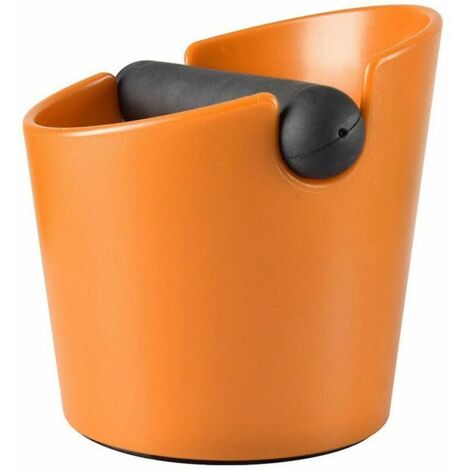 Accessoires de machine à café Boîte à café orange Espresso Knock Box pour Barista Coffee Grind (1/5)