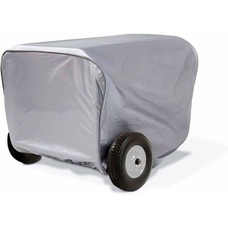 Housse de protection pour générat d'ondul et générat portable en extéri Argenté 63.5X60X51.5cm (1/5)