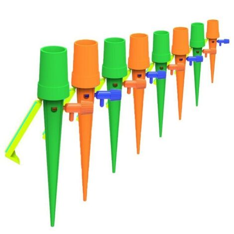 Irrigation Goutte à Goutte Automatique Kit de 12pcs Goutts d'Arrosage Automatique Réglable pour Jardin Maison Intéri Extéri Pendant Vos Vacances (1/5)