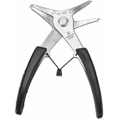 Pince et tenaille Pince à circlips, 1 pince à circlips à double usage en acier à outils pour retirer l'outil de réassemblage pour circlips internes et externes (1/5)
