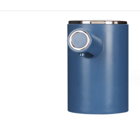 Distribut de savon automatique à induction infrarouge, distribut de savon rechargeable USB, salle de bain, cuisine, distribut de savon en mousse (bleu)