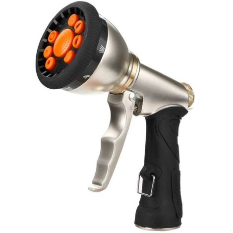 Pistolet à eau multifonctionnel haut de gamme, douche de jardin, pistolet de pulvérisation de jardin, douche à main de jardin, pulvérisat de jardin d'arrosage de jardin, convient au lave-auto, au l (1/5)