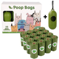 VURAHOME - Sac A Crottes Chien, Ramasse Crotte Pour Chien, Sac Ramasse Crotte Chien, Sac Caca Chien Avec Distributeur Sac A Crottes Chien