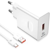VURAHOME - Chargeur rapide 66W USB C 1m – Courant 6A – Recharge 80% en 30 min – Compatible Honor Magic 6/7/90 Lite et Huawei - Magic7