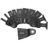 VURAHOME - Universal Treasure 11 pieces Lame oscillante hybride Lame de scie Outil electrique Accessoires de finition Lame de scie multifonction en acier a haute teneur en carbone Lame de scie pour tu