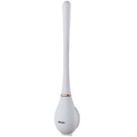 Brosse WC en Silicone, Brosse WC de Nettoyage, Brosse WC, Brosse WC de Remplacement Universelle pour Salle de Bain (Blanc)