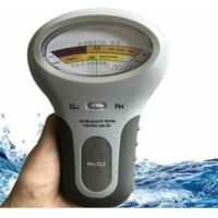 Medidor de pH y cloro 2 en 1, analizador de calidad del agua con cloro, medidor CL2