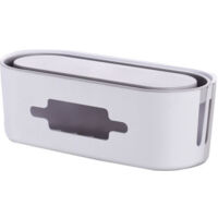 Boîtes De Rangement, Cable Storage Box, Boîtes Rangement Câbles, Cordon Multiprise Cache Boîte, Organisateur De Câble, pour Dissimuler Multiprises Et Câbles