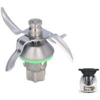 Couteau Lame de Rechange pour Thermomix TM6 de Vorwerk, TM6 en Acier Inoxydable Mélangeur de Remplacement Robot Cuisine Pièces détachées pour petit électroménager