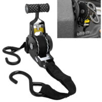 Sangles à cliquet rétractables robustes pour moto, camion, remorque, fourgonnette