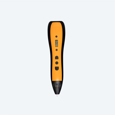 3D pen for DIY enthusiasts, 3D printing pen with LCD screen, 3D drawing pen with 1.75 mm PLA filament, fun toy, best birthday gift