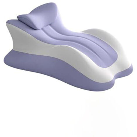 [NEVER USED] Cervical memory foam pillow ergonomic cervical support for neck and lumbar pain relief 58x38x23cm multifunctional (1/4)
