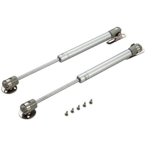 [NEVER USED] Pack of 2 gas springs, soft-close hinges, toy box hinges, lifting supports, lid supports (150 N/33 lb/15 kg) (1/4)