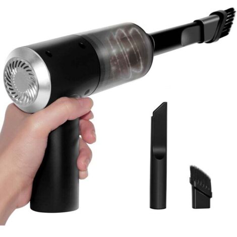 [NEVER USED] Cordless Handheld Vacuum Cleaner – Mini Lightweight Cordless Car Vacuum Cleaner – Wet and Dry Handheld Vacuum Cleaner with LED Light (1/4)