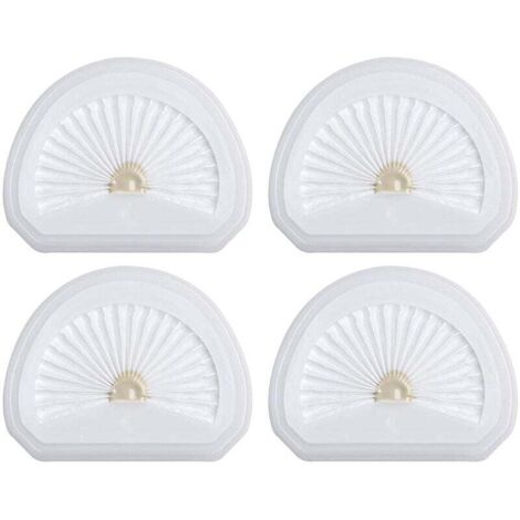[NEVER USED] 4-pack handheld vacuum cleaner filters, compatible with Black and Decker VLPF10 replacement filters and Dustbuster handheld vacuum cleaner HLVA315J HLVA320J00 N575266, replaces part N6006 (1/4)