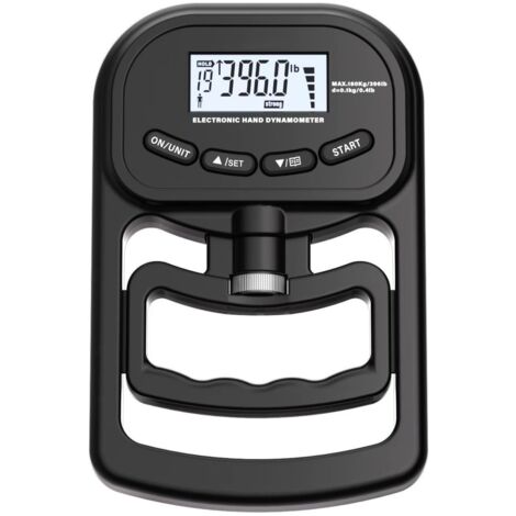 [NEVER USED] Digital Hand Power Meter - 180kg Rechargeable Electronic Dynamometer Grip Strength Knife Grip Strength Trainer with LCD Display for Sports Home (1/5)