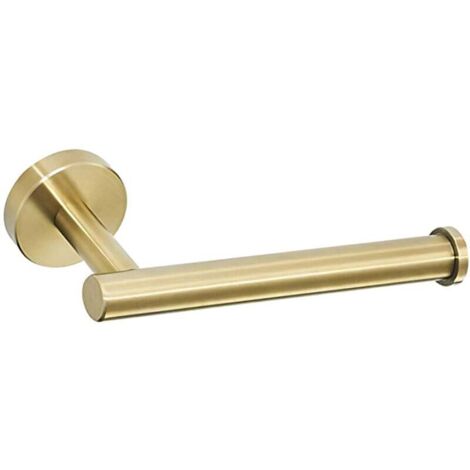 [NEVER USED] 304 Stainless Steel Toilet Paper Holder Wall Mounted Toilet Paper Holder for Bathroom Brushed Gold Toilet Accessories (1/4)