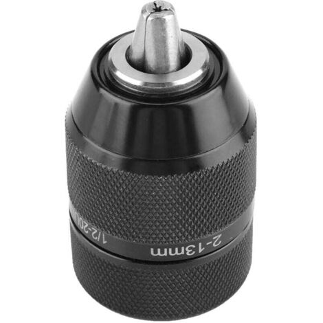[NEVER USED] 13 mm metal drill chuck, 1/2 mount, self-locking, keyless chuck (1/4)