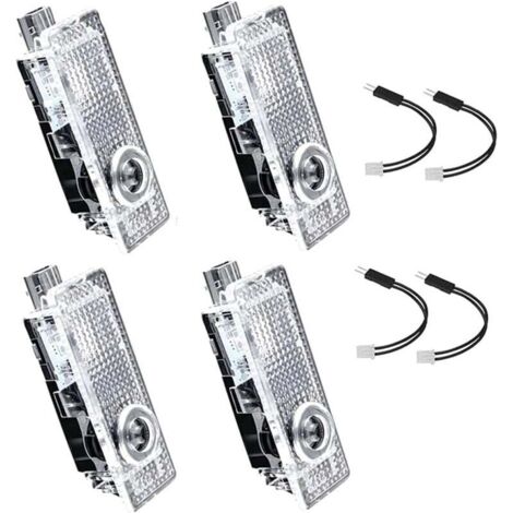 [NEVER USED] Car Door Projector Lights, LED Logo Light, 4pcs Welcome Light, Compatible with Series 3/5/6/7/X1/X2/X3/X4/X5/X6/X7/Z/M/GT (1/4)