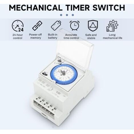 [NEVER USED] Mechanical Pool Clock 16A 250V Pool Programmer Water ...