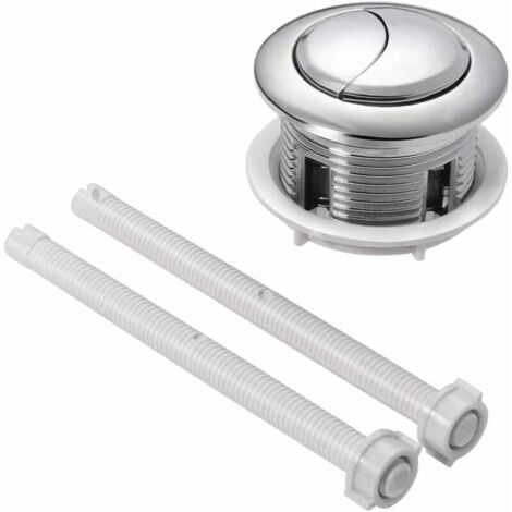 [NEVER USED] Push Button Dual Flush Button 114Mm Dual Flush Replacement Button Water Tank Repair Push Button with Thread Diameter (1/4)