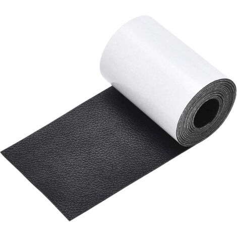 [NEVER USED] Leather Repair Patch - Leather Repair Tape - Furniture Patches - Restore Your Furniture with Ease - Self Adhesive Leather Repair Patch - Leather Tape for Sofa, Chair, Car Seat - Black
