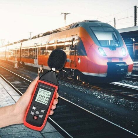 Decibel Meter, 30 to 130 dBA Digital Sound Level Meter Audio Noise ...