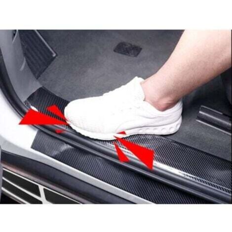 7cm x 5m 5D Carbon Fiber Car Door Edge Protection Sticker, Universal ...