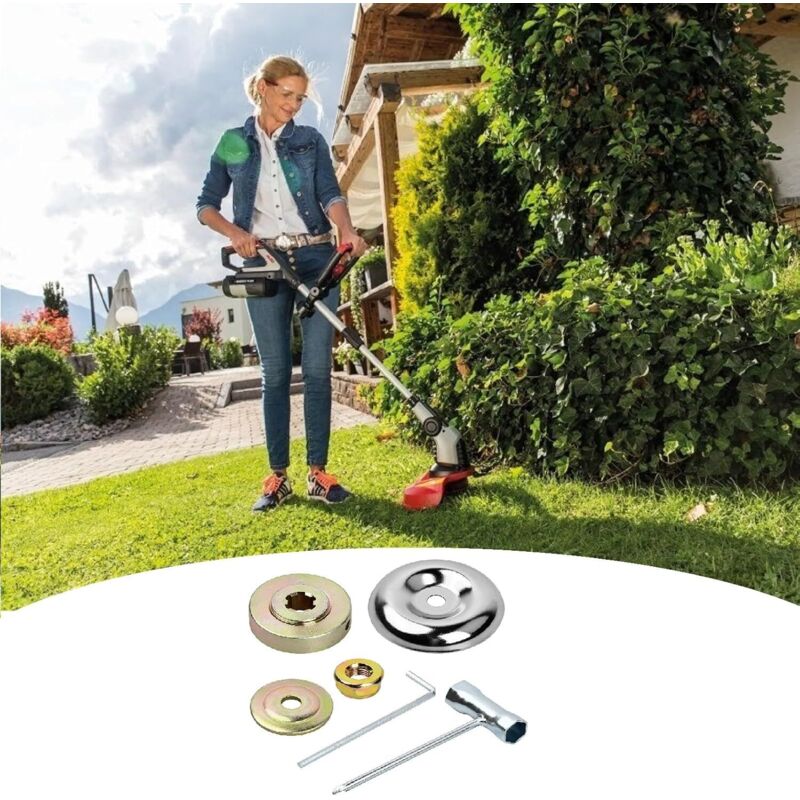 Adaptateur de lame de tondeuse universelle Kit de fixation d'écrou accessoires de remplacement