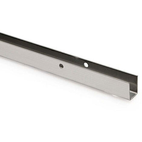 Perfil U Inox Cabina Sanitaria 180cm Acero Inoxidable 316