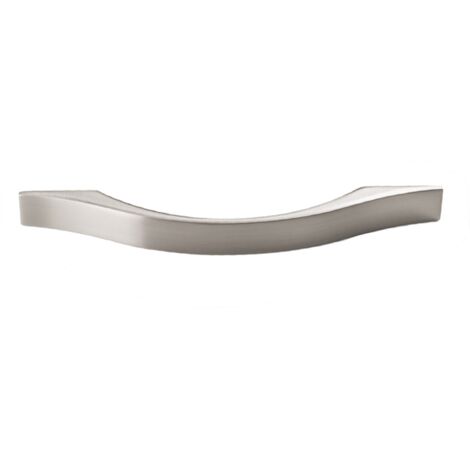 Tirador aluminio TSB ola 128mm níquel satinado mueble (1/2)