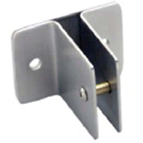 Pinza escuadra TU sujeción panel sanitaria fenólica inox 304 (1/2)