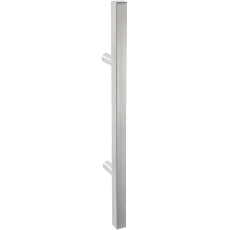 Manillón acero inox 300mm entre ejes puerta madera cristal (1/2)