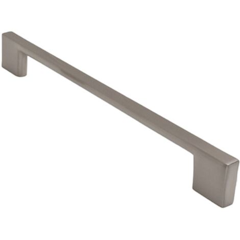 Tirador aluminio TCA níquel satinado 192mm muebles armarios (1/2)