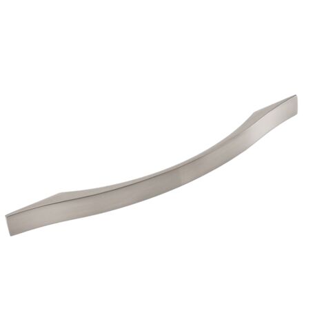 Tirador aluminio TSB ola 192mm níquel satinado para muebles