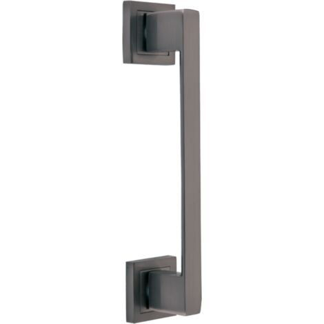 Manillón Zamak Roseta Cuadrada Grafito Modelo 224G 220mm (1/2)