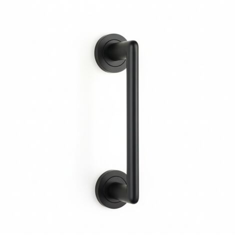 Manillón R-314N Zamak Negro Mate Roseta Redonda 52mm (1/3)