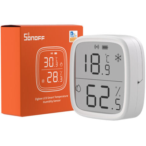 Sonoff SNZB-02D - Capteur de température et d'humidité ZigBee 3.0 avec écran