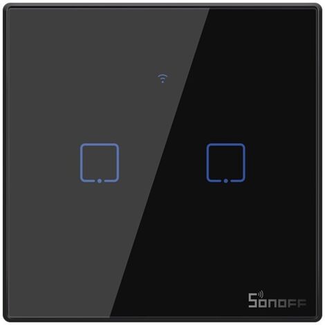 Interrupteur Intelligent WiFi + RF 433 Sonoff T3 EU TX - 2 Canaux