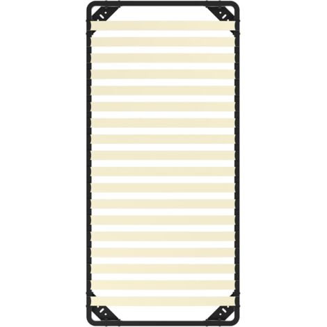 STANEW Sommier 90 x 190cm, Lit avec Sommier à Lattes pour Adulte(90 x190cm)