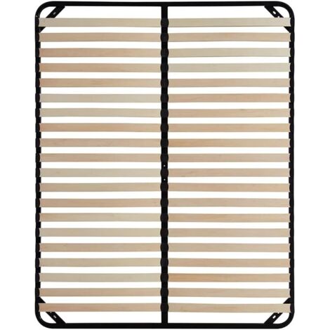 STANEW Sommier 160x200cm,Lit avec Sommier à Lattes pour Adulte(160x200cm)