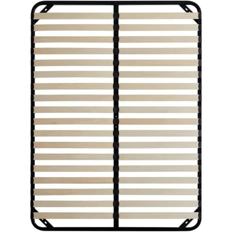 STANEW Sommier 140x190cm,Lit avec Sommier à Lattes pour Adulte(140x190cm)