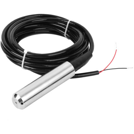 Detector de nivel de agua Tl-136, 24 V CC, salida de señal de 4-20 mA, antibloqueo, transmisor de nivel de líquido (0-5 m)