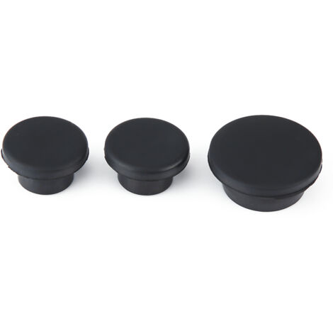 Lote de 3 bouchons de caucho para hayon de Jeep Wrangler JK 2007-2018, para porte-roue de secours (1/5)