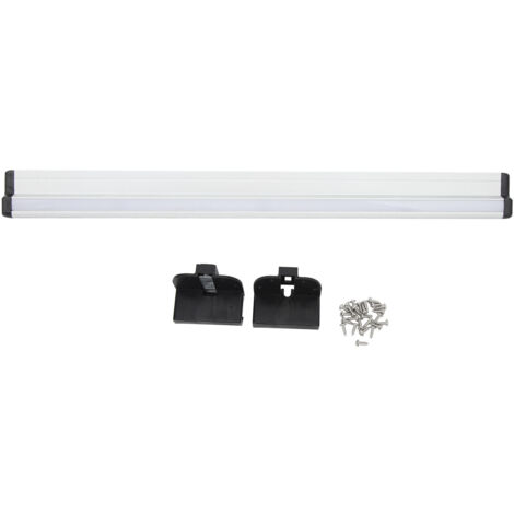 Riel de mesa para RV, aleación de aluminio de 500 mm, resistente a la corrosión, para montaje en pared, para yates, barcos y caravanas. (1/5)