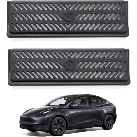 Accesorios para rejillas de ventilación, cubiertas de aire acondicionado y rejillas de ventilación debajo de los asientos del Tesla Model Y, accesorios para máscaras de ventilación de asientos del Mod (1/4)